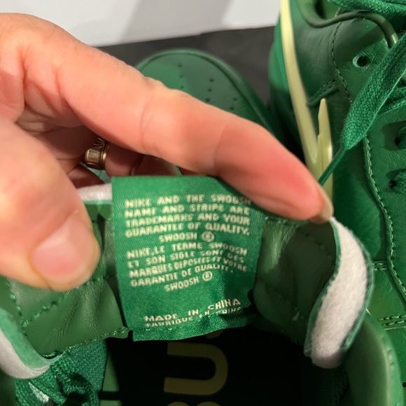 NIKE X AMBUSH AIR FORCE 1 LOW SP, green white, 12.5 - Picture 7 of 10